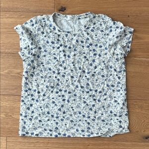 Rag & Bone floral tee size large